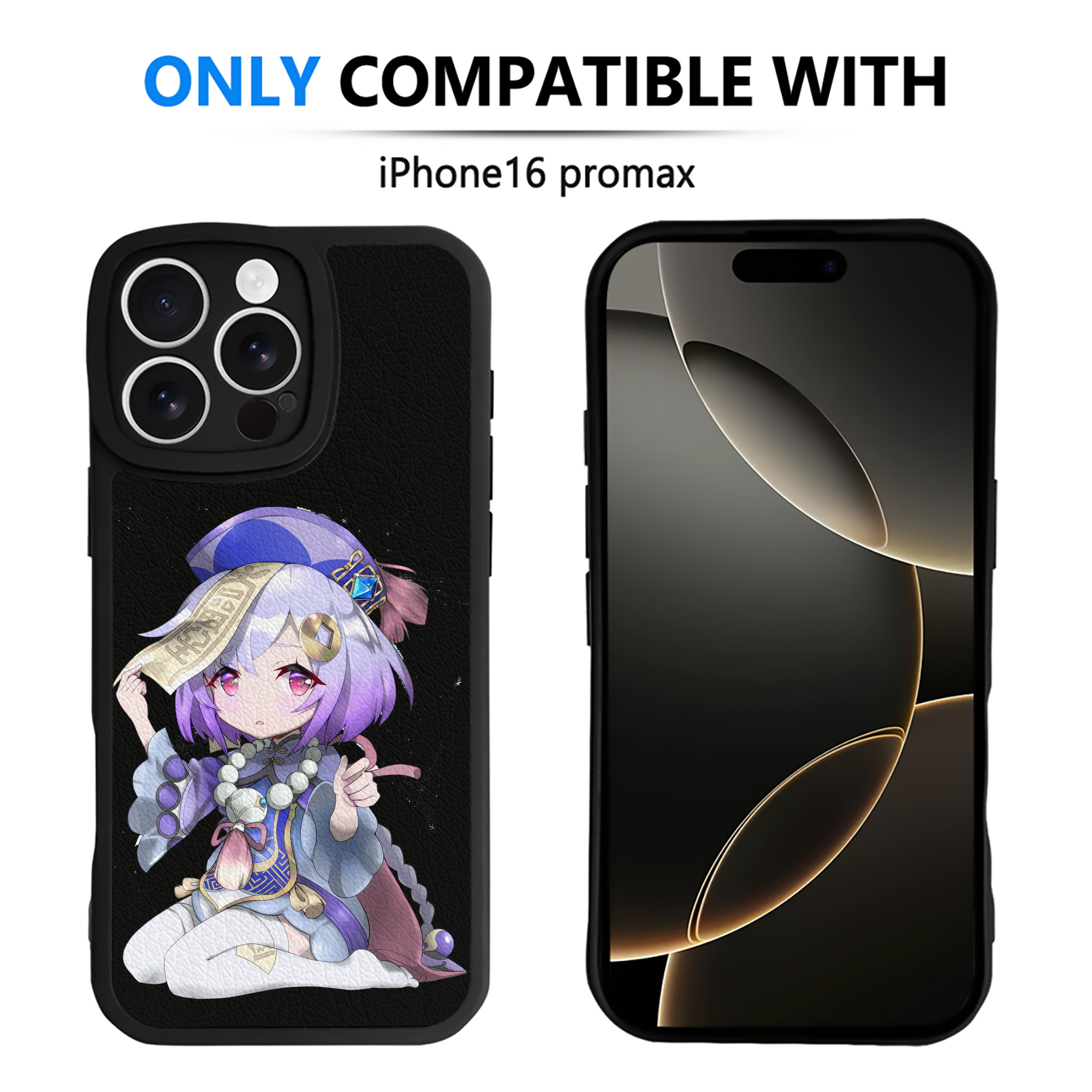 げんし神 七七 なな  genshin Nana 【iPhone 16シリーズ対応】シリコンスマホケース（レザー調） 材質：シリコン